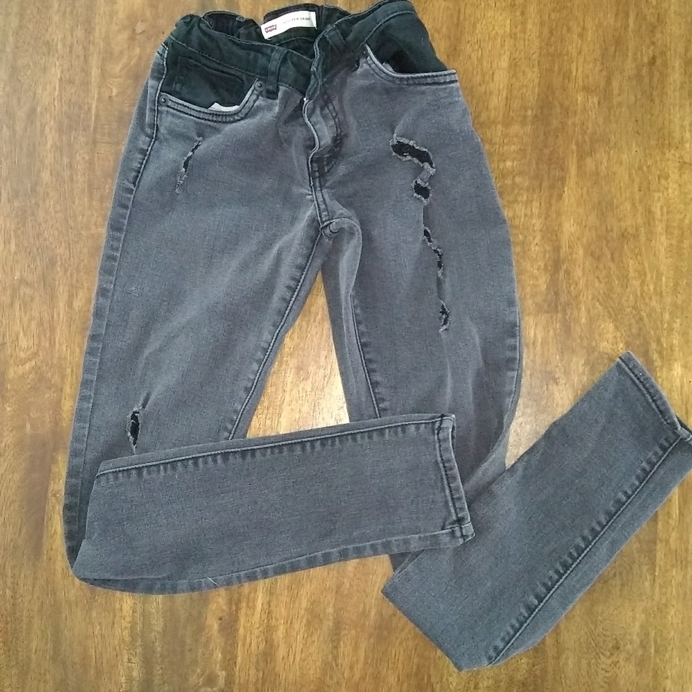 Black Kids Skinny Jeans